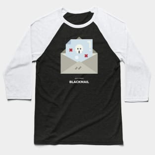 Blackmail (Dark) Baseball T-Shirt